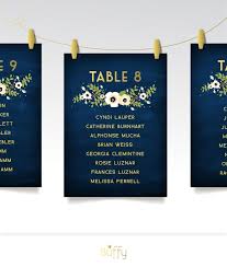 The Alyssa Seating Chart Cards Wedding Table Number Or