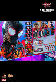 One (1) partially masked accessory with magnetic feature Hot Toys Spider Man Into The Spider Verse Miles Morales 1 6 Scale Figure Mms567 Sugo Toys Australian Premium Collectable Store