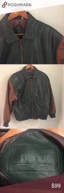90 S Vintage Preston York Leather Bomber Jacket Leather Bomber Jacket Leather Bomber Jackets