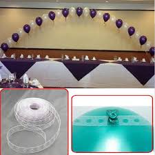 Balloon Decorating Strip Connect Chain Diy Balloon Arch Strip Tape Plastic Hot Balloon Diy Balloon Arch Balloons
