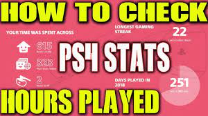 How To Check Ps4 Stats Playstation Hours Played Trophies More Youtube