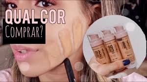 Ah, sem contar que a base é hipoalergênica. Comparando Tons Base Boca Rosa Youtube