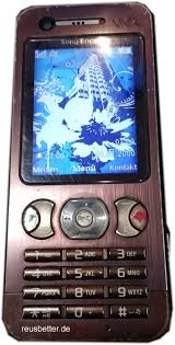 Live with walkman mix walkman Sony Ericsson W890i Walkman Handy Mocca Braun
