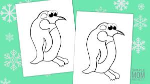 Free penguin coloring pages for preschoolers christmas. Free Printable Arctic Penguin Coloring Page Simple Mom Project