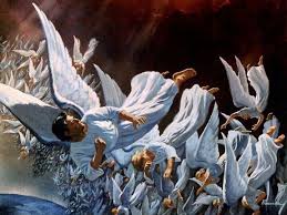 1914 War Broke Out In Heaven And Satan His And His Demons We Re No Longer Allowed There They Were Cast Out By Michael The Archangel T Fallen Angel Satan Angel