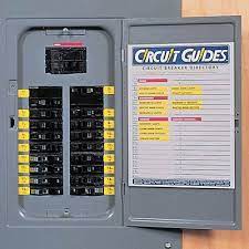 Browse a large assortment of electrical panel safety signs and labels in a variety of shapes, sizes and materials to help avoid electrical mishaps in your facility. Circuit Breaker Identification Labels 9oo Electrical Panel Printing Labels Circuit Breaker Panel