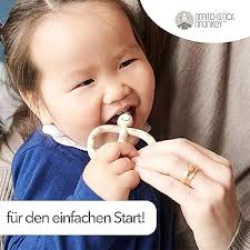 Matchstick Monkey, Antimicrobial Silicone Training Toothbrush, Flexible,  Easy to Grip, BPA Free, Gentle On Gums, Gigi Giraffe : Buy Online at Best  Price in KSA