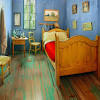 La chambre d'arles de vincent van gogh est sans doute l'un des tableaux les plus célèbres du monde. 1