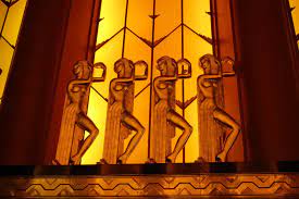 And egyptian motifs found their way to the lavishly designed movie palaces. Paramount 5 2010 008 Jpg 1600 1064 Art Deco Art Deco Architecture Egyptian Art