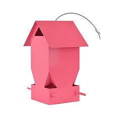 Disposez le distributeur de nourriture dans votre jardin, votre balcon ou encore votre terrasse, ce sera également un objet très décoratif et vous pourrez observer les oiseaux. Mangeoire Metal Oiseaux