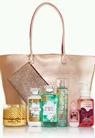 Bath Body Works 2016 Vip Black Friday Tote Magic In Air 1000 Wishes Rose Gold Gold Tote Bag Bath And Body Works Bath And Body