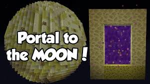 This heaven portal in minecraft works on xbox 360, xbox one, ps4, . How To Make A Portal To The Moon In Minecraft No Mods Minecraft Portal Minecraft Crafts Minecraft Tutorial
