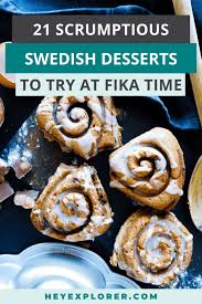 In my family, we eat the same meals, buy the same products, and bake the same cookies and cakes. 21 Scrumptious Swedish Desserts To Try At Fika Time