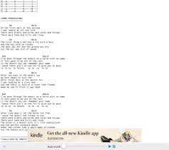 2 To The 1 To The 1 To The 3 Lyrics I M Playing A Horse With No Name Ver 1 By America Using Achording Tabs Http Appstore Com Achordingtabs Guitar Tabs Sky And Clouds Lyrics