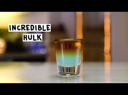 Pin On Drinks The incredible hulk drink is a cocktail made from cognac and hpnotiq, a brilliant blue liqueur.