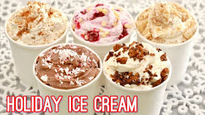 Looking for easy christmas dessert recipes? Holiday Ice Cream Flavors 2 Ingredient No Machine Ice Cream