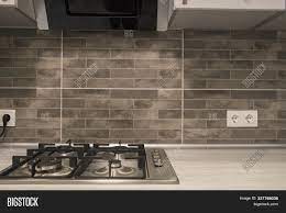 For a refreshing and certainly unique backsplash, consider a floral tile. Modern Kitchen Image Photo Free Trial Bigstock