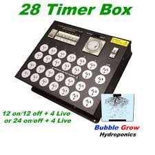 The implication is extremely low power even when overheating occurs, your grow box will not experience any damages because it has a powerful fan that ensures the flow of clean and. Timer Box 28 Hard Wired Industrial Light Power Hydroponics 4 Grow Tent Fan Room Growlush