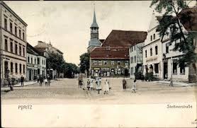 Pyritz Blick In Die Stettiner Strasse Strasse Stettin Strassenkarte