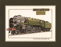 There are also two personalised versions of this pattern here: Evening Star Cross Stitch Pattern By Dave Shaw