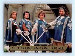 1993 Skybox The Three Musketeers All For One, And One For All! #73 ...