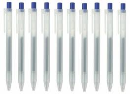 7846) is a japanese pen manufacturer based in tokyo, japan.it produces writing instruments, stationery and jewelry, but is best known for its pens. Office Supplies Muji Moma Gel Ink Ballpoint Pen 0 5mm Black X 5 Pens Made In Japan Pens Pencils Markers