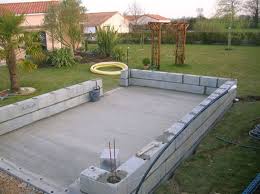 Monter Un Garage En Parpaing Construire Un Garage Parpaing Construire Abri De Jardin