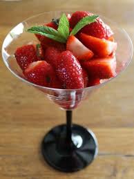 Salade De Fraises Orientale Recette Salade De Fraises Recettes De Cuisine Recette