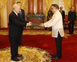 Sửu (trâu) tượng trưng cho sự siêng năng và lòng kiên nhẫn. Tá»•ng Bi ThÆ° Chá»§ Tá»‹ch NÆ°á»›c Nguyá»…n Phu Trá»ng Tiáº¿p Cac Ä'áº¡i Sá»© Trinh Quá»'c ThÆ° Bao Dan Tá»™c Va Phat Triá»ƒn