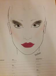 Lauren Jefferies Make Up Final Face Charts