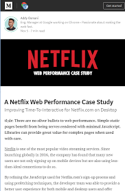 A Netflix Web Performance Case Study Case Study Netflix Performance