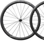 TRIAERO AERO 40 Disc 700C ruote bici da strada in carbonio freno a disco 1355 g 25 mm esterno, larghezza interna 18,35 mm arrampicata e sprint, per ...