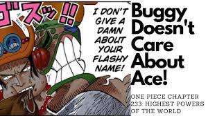 One Piece 233 Gorosei and Buggy Meets Ace | Chapter a Day Review - YouTube