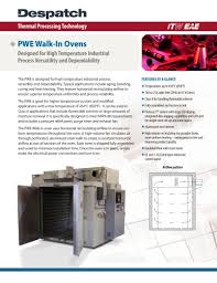 Fournophobia is the fear of ovens. Alle Kataloge Und Technischen Broschuren Von Despatch Industries