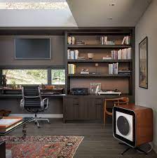 Photo 20 Of 23 In A Southern California Midcentury Gets A Serene Modern Home Offices Home Office Design Japanese Home Office