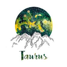 Taurus Zodiac Watercolor Print By Pickledcherryblossom On Etsy Zodiac Art Zodiac Signs Taurus Taurus Art