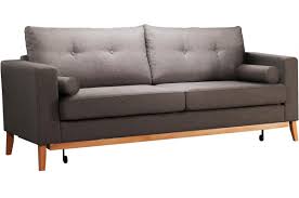 Grand choix de canapés convertibles pas chers et en stock, de fauteuils convertibles, de canapés d'angle convertibles avec méridienne. Canape Convertible 3 Places En Tissu Gris Sydney Canape Convertible Pas Cher