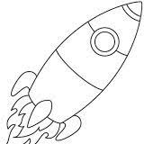 Nave Espacial Para Colorear