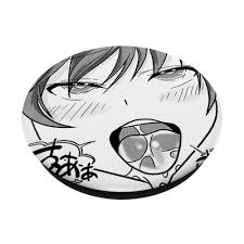 Amazon.com: Lewd Lust Anime Face - Cute Ahegao Anime Manga Lover PopSockets  PopGrip: Swappable Grip for Phones & Tablets : Cell Phones & Accessories