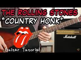 Country Honk By The Rolling Stones Guitar Lesson Tunelessons Com