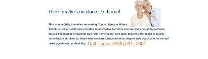 Home care directory for san diego, california. Absolute Home Health Home Facebook
