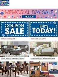 Check spelling or type a new query. Rooms To Go Hurry Last Day For Memorial Day Coupon Savings Milled
