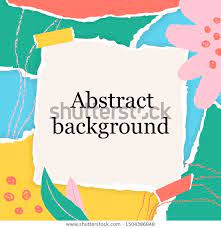 Abstract Square Background Chalk Line Torn Stock Vector Royalty Free 1504386848 Abstract Stock Vector Chalk
