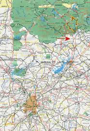 Maps North Georgia Mountains White Lumpkin Counties Paradise Valley Campground