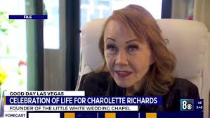 Memorial is held for Vegas 'Wedding Queen' Charolette Richards
