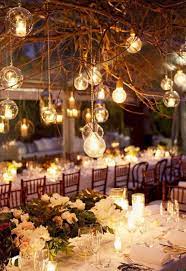 18 Marvelous Wedding Reception Ideas With Beautiful Lighting Cheap Wedding Decorations Outdoor Night Wedding Country Wedding Decorations