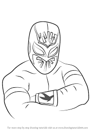 Skeleton coloring pages are great for learning human anatomy and especially fun for halloween. Learn How To Draw Sin Cara Logos And Mascots Step By Step Drawing Tutorials