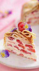 Giant Crepe Cake Recipe Crepe Cake Cake Servings Desserts