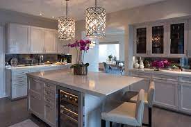 Quatrefoil Pendant Lights Contemporary Kitchen James Thomas Chicago Contemporary Kitchen Kitchen Layout Kitchen Island Design