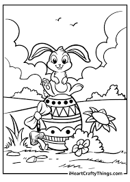 Free printable easter bunny coloring pages for kids. Easter Bunny Coloring Pages Updated 2021